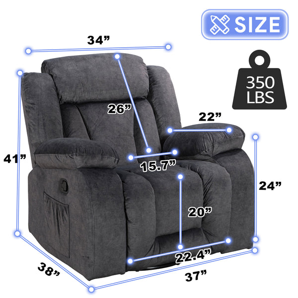 Rocker And Swivel + Model 8104RS recliner chairs