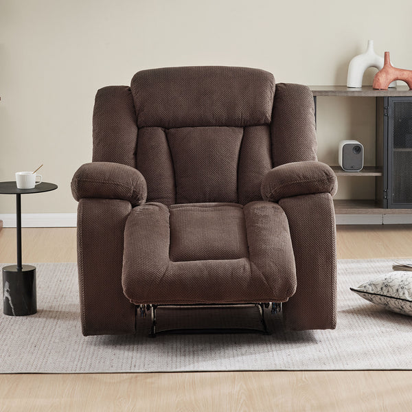 Manual Recliner Chair with Massage and Heating - 8104