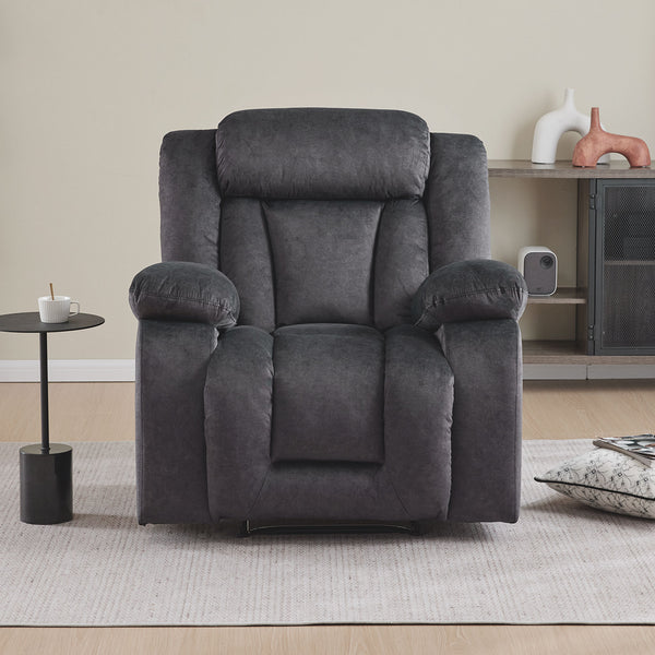 Manual Recliner Chair with Massage and Heating - 8104