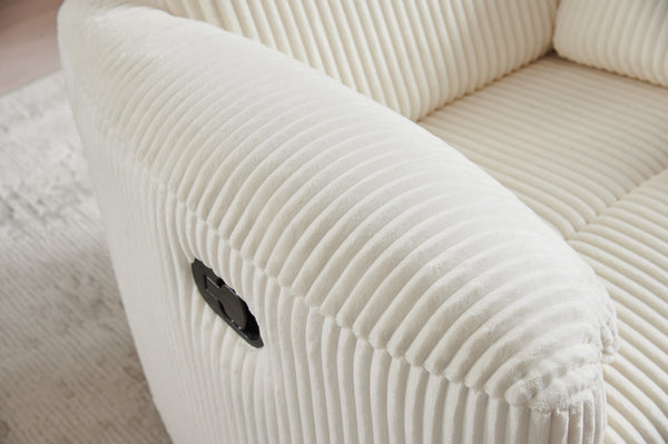 Fabric Recliner Chair with High Resilience Sponge Breathable -8503