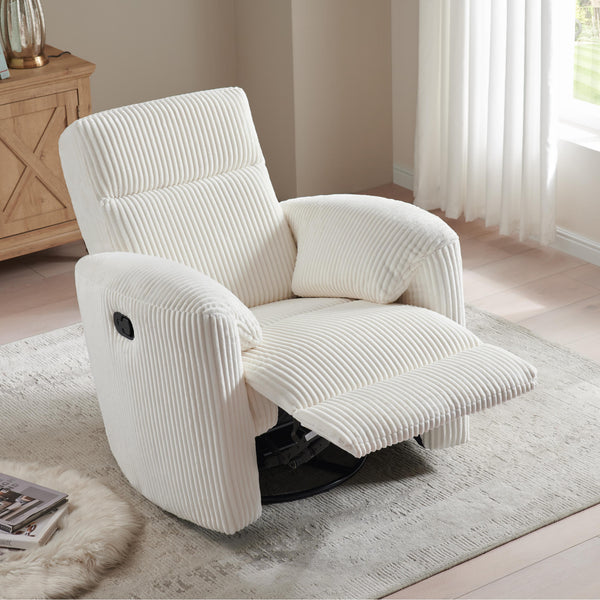 Fabric Recliner Chair with High Resilience Sponge Breathable -8503