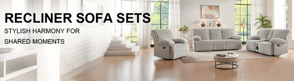 Recliner Sofa Set