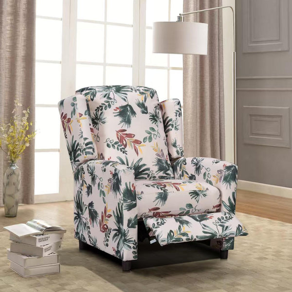 Soft Reclining Chair with Comfortable Floral Fabric -8460