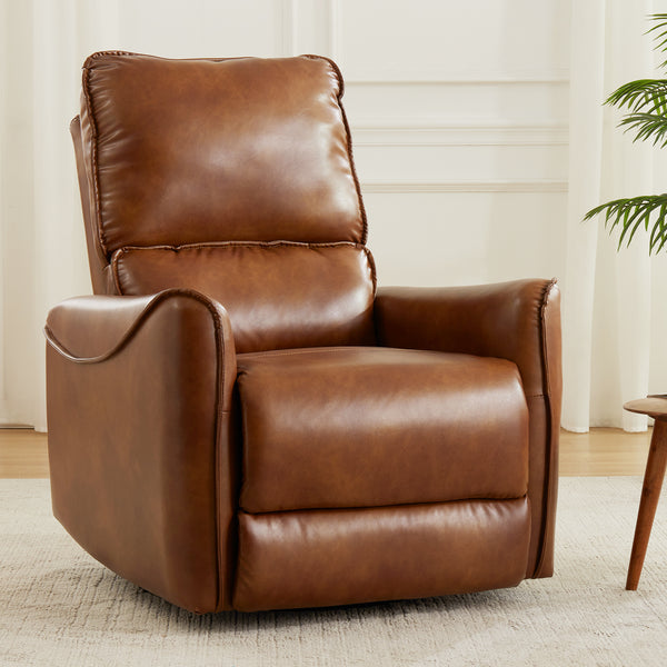 Modern Style Power Recliner Chair with Rocker and Swivel Function - Model 8445