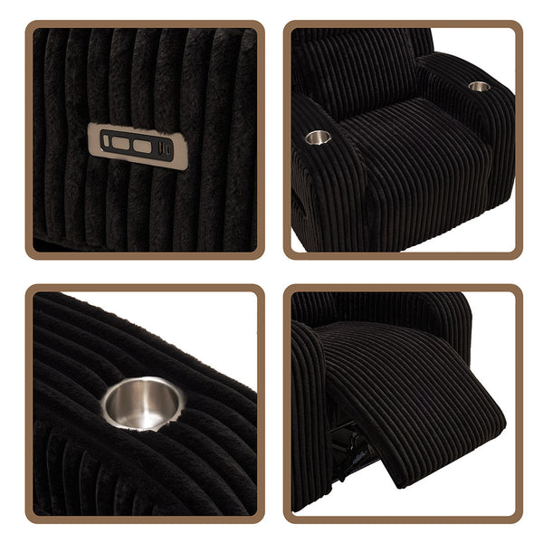 Custom Air Leather Recliner Sofa  for Living Room - 8484