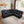 Comfortable  Air Leather Black Recliner Sectional - Model 8005