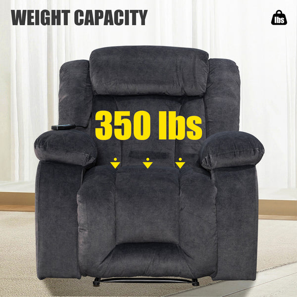 Recliner Chair with Massage and Heating Function - Model 8104