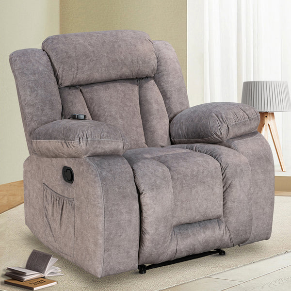Recliner Chair with Massage and Heating Function - Model 8104