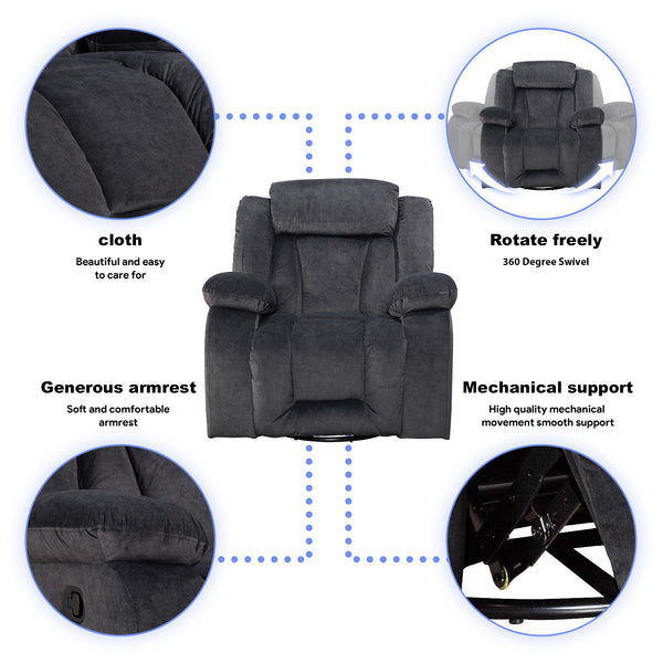 Rocker And Swivel + Model 8104RS recliner chairs