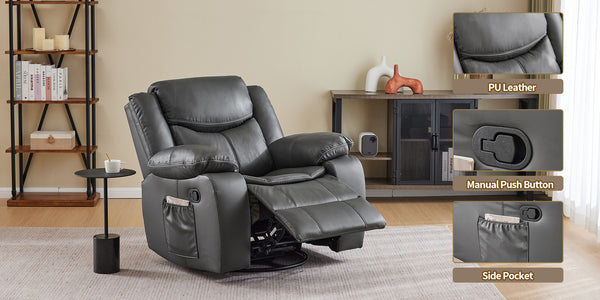 Comfortable Seating Manual Recliner For Living Room - 8220