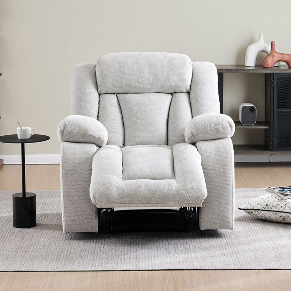 Manual Recliner Chair with Massage and Heating -  8104